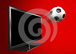 Soccer Ball and Television