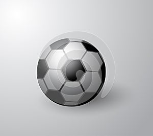 Soccer ball vector photo