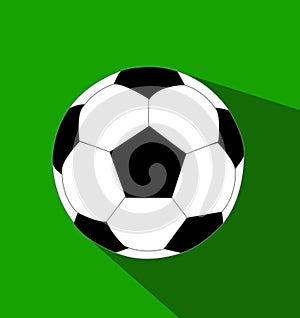 Soccer ball vector illustration