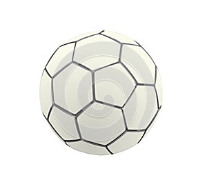 Soccer Ball in White Color
