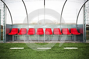 Soccer bench