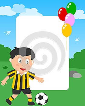 Soccer Boy Photo Frame