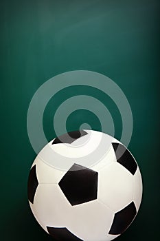 Soccer and Chalkboard