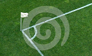 Soccer corner flag