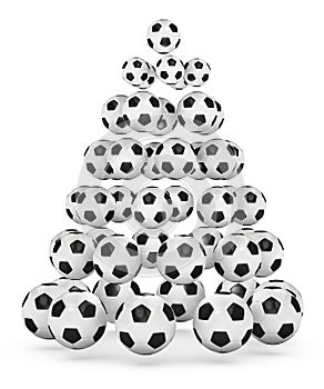 Soccer Fan's Christmas Tree