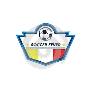 Soccer Fever Unique Shield Footbal Club Emblem