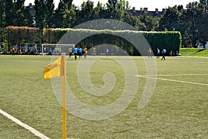 Soccer field corner flag 2