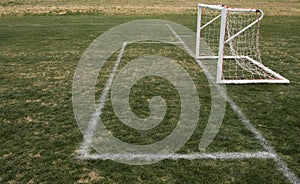 Soccer Field and Goal for kids
