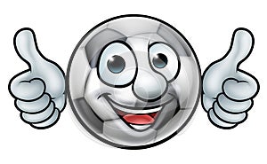 Soccer Football Ball Mascot photo