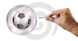 The soccer (football) bubble about to be exploited