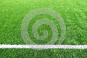 Soccer football field stadium grass line ball background texture