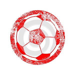 Soccer Football Ink Stamp