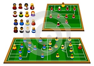 Soccer Formation Schema