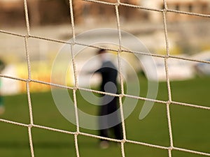 Soccer goal net