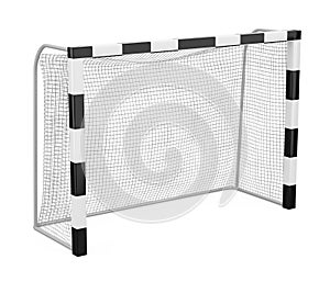 Soccer Goal Post Isolated