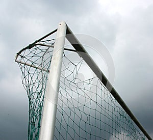 Soccer goal wth net