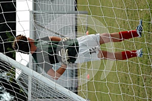 Soccer goalie