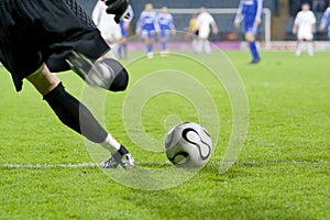 Soccer Goalkeeper Kick