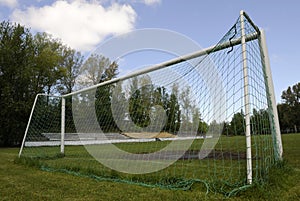 Soccer goalposts