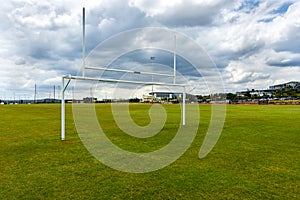 Soccer Goals on a Sporting Field