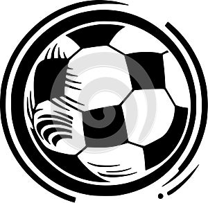Soccer - high quality vector logo - vector illustration ideal for t-shirt graphic