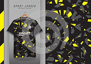 soccer jerseys, running jerseys, jerseys, workout jerseys. yellow black pattern