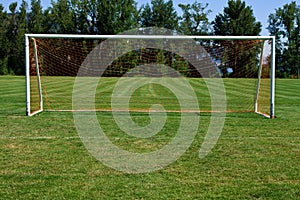 Soccer net photo