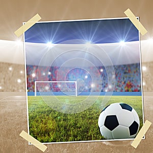 Soccer penalty kick snapshot