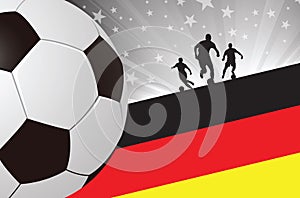 Soccer Player Background Germany