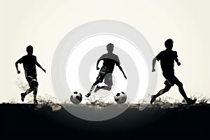 Soccer player. Generate Ai