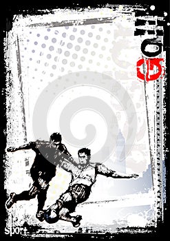 Soccer poster background 3