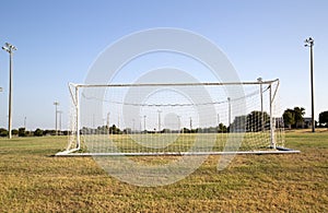 Soccer practice field