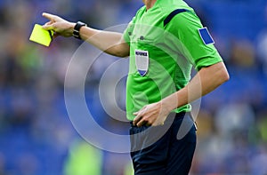 Soccer referee photo