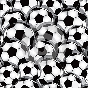 Soccer seamless texture