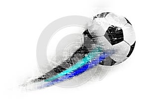 Soccer soccer 3d illustration