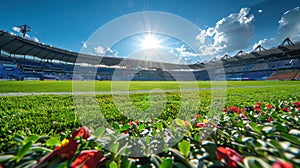 Soccer Stadium Field: The Perfect Backdrop for Sporting Excitement and Action