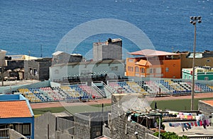 Soccer Stadium in Sao Filipe