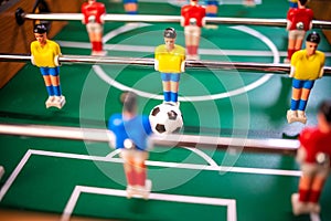 Games: soccer table,Table football competition