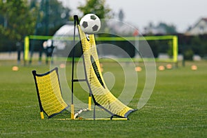 Soccer Trainer Rebound Net Football. Soccer Training Aid Equipment