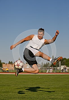 Soccer trick shot