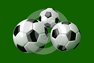 Soccerball 3d modeling