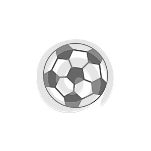 Soccerball icon vector design symbol