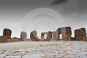 Sochaczew: The ruins of the Castle of the Dukes of Mazovia