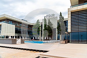 Sochi, Russia - May 30. 2018 The Resort park hotel Arfa