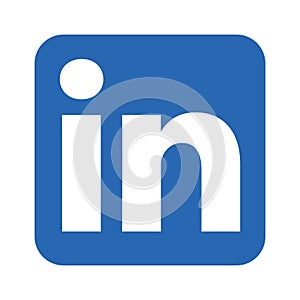 linkedin icon vector logo