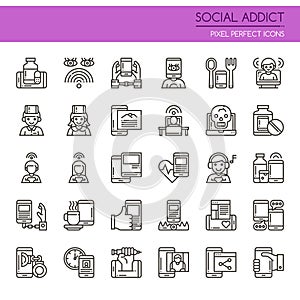 Social Addict Elements