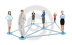 Social or business network