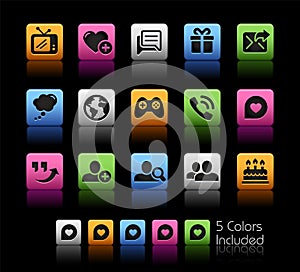 Social Communications Icons photo