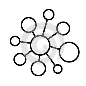 Social community vector icon