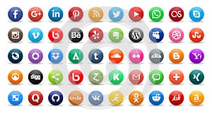 50 social icons